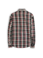 Hemsters Grey & Red Full Sleeves Checked Shirt