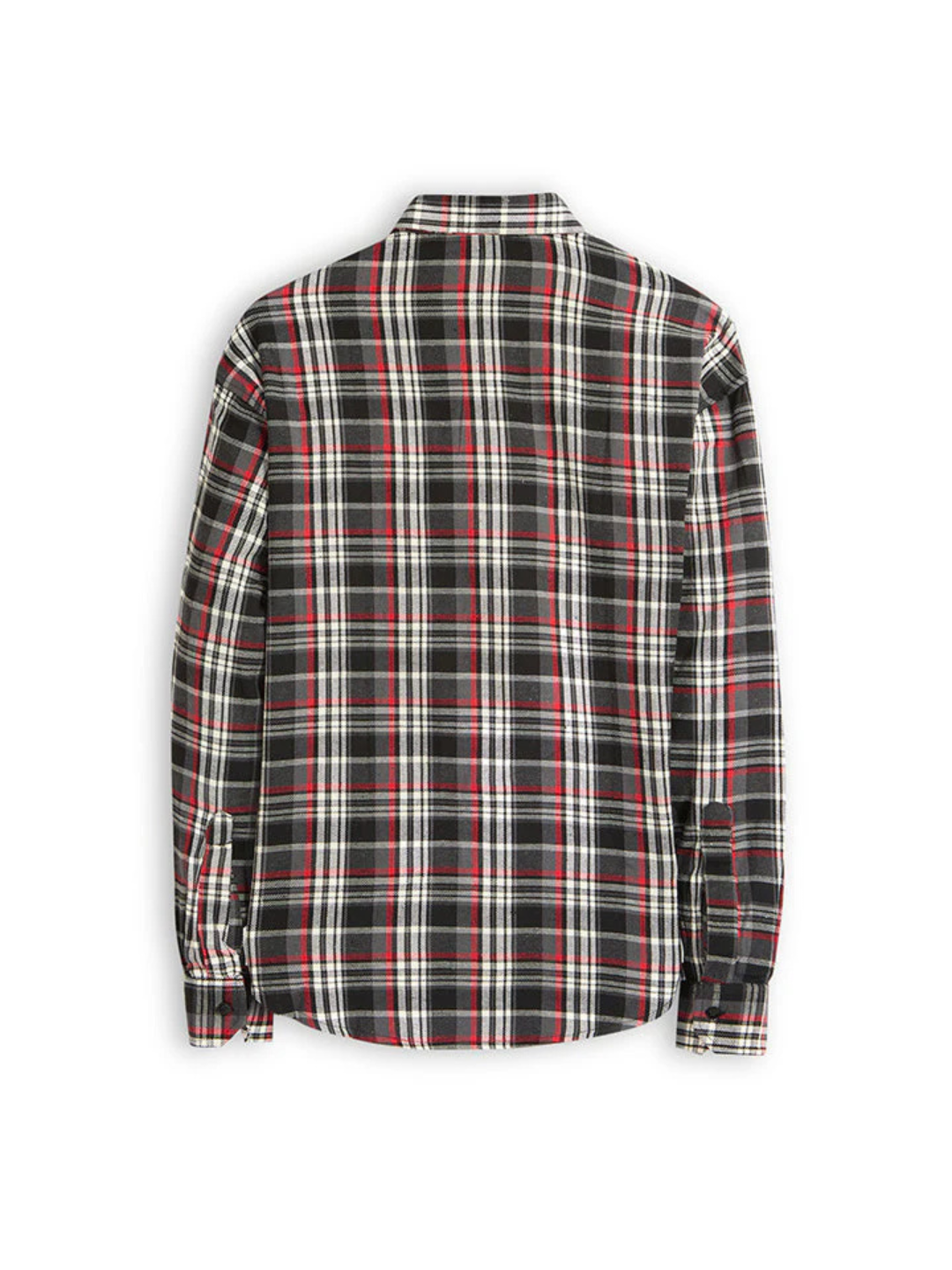 Hemsters Grey & Red Full Sleeves Checked Shirt