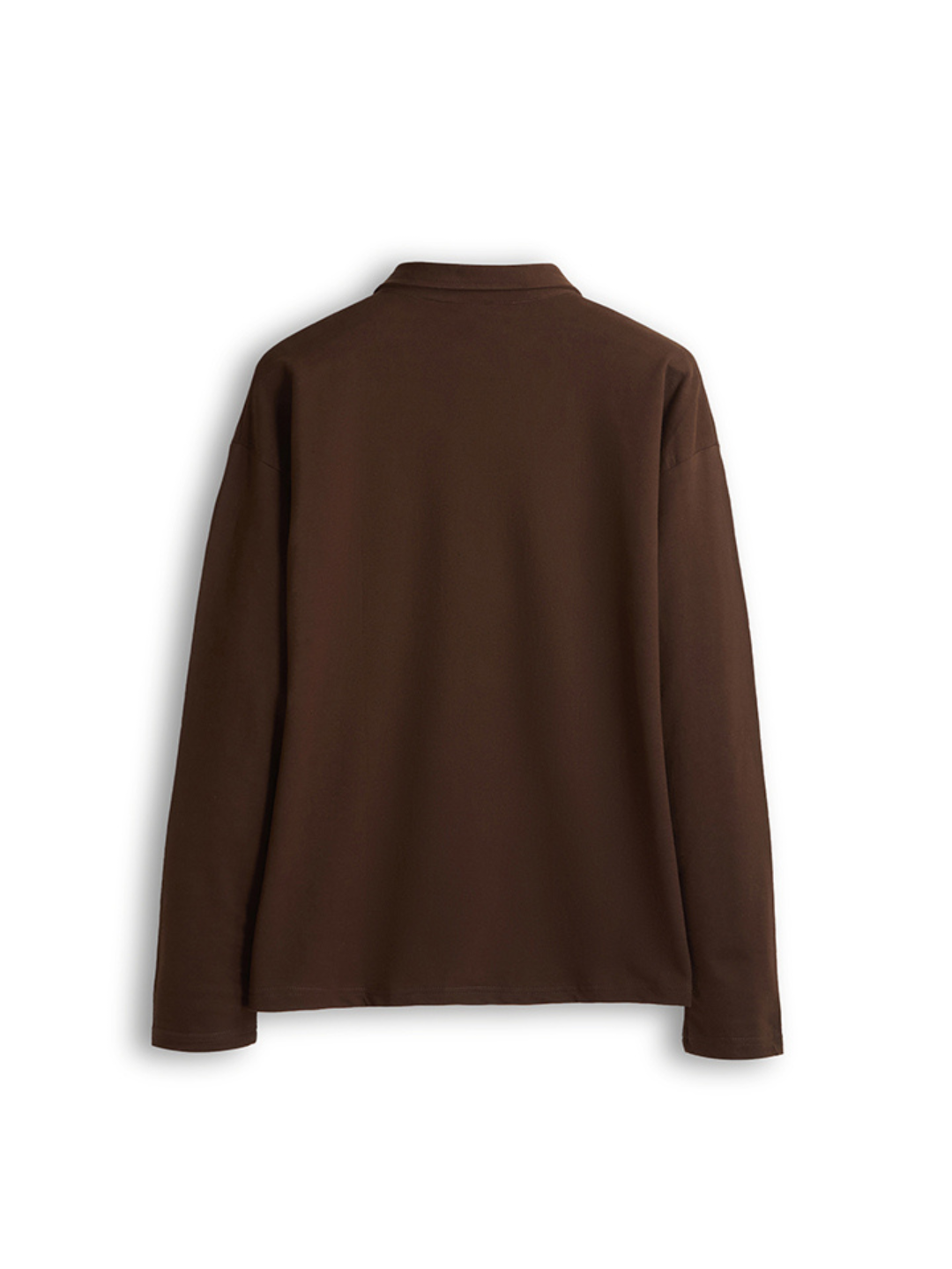 Hemsters Brown Zip Sweatshirt For Mens