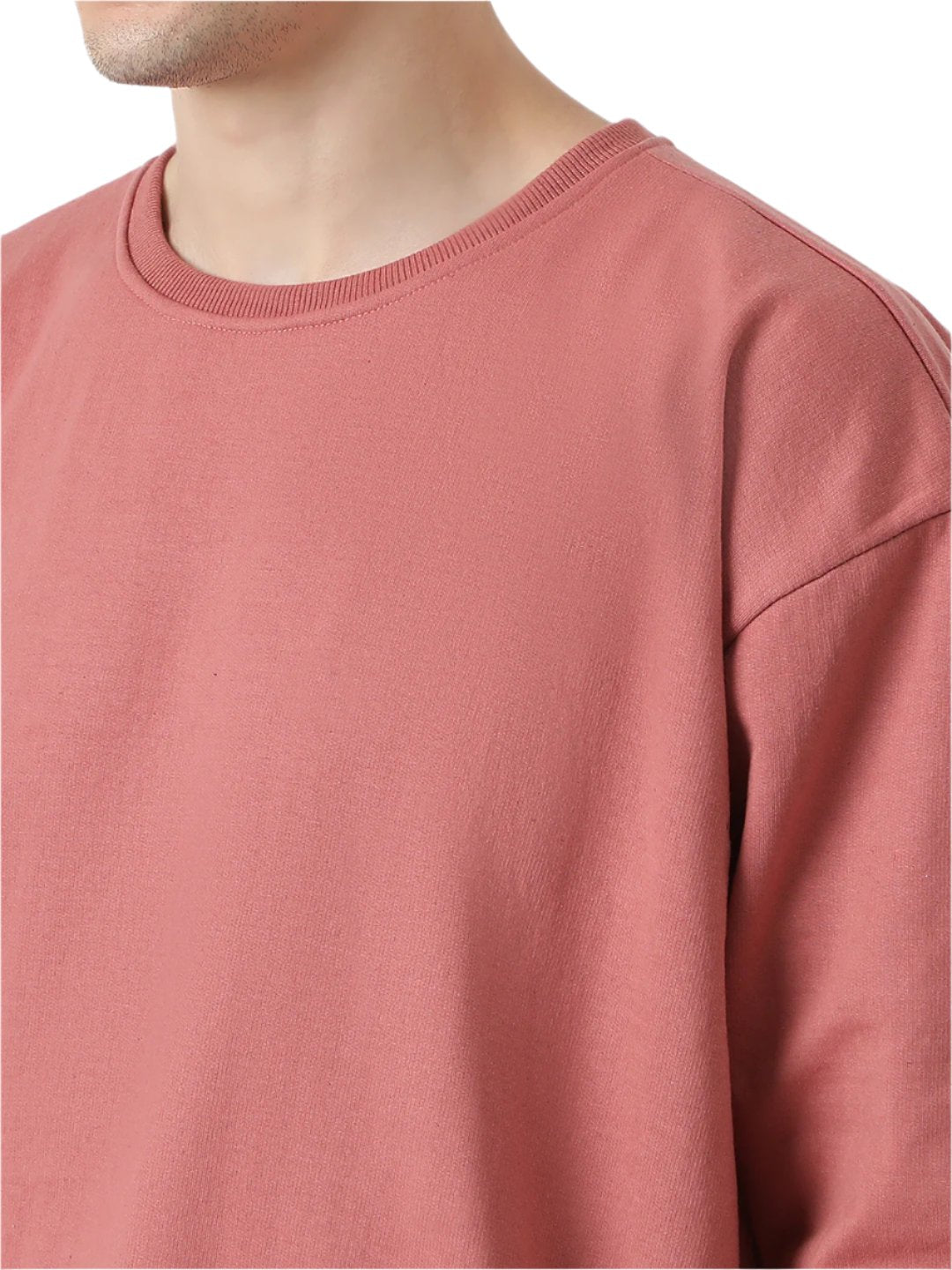 Hemsters Maroon Knitted Full Sleevs Sweatshirt For Men