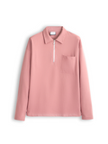 Hemsters Rust Zip Sweatshirt For Mens