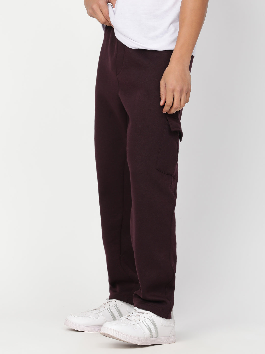 Hemsters Maroon Track Pant For Men