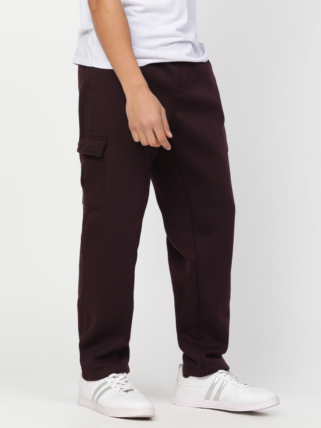 Hemsters Maroon Track Pant For Men