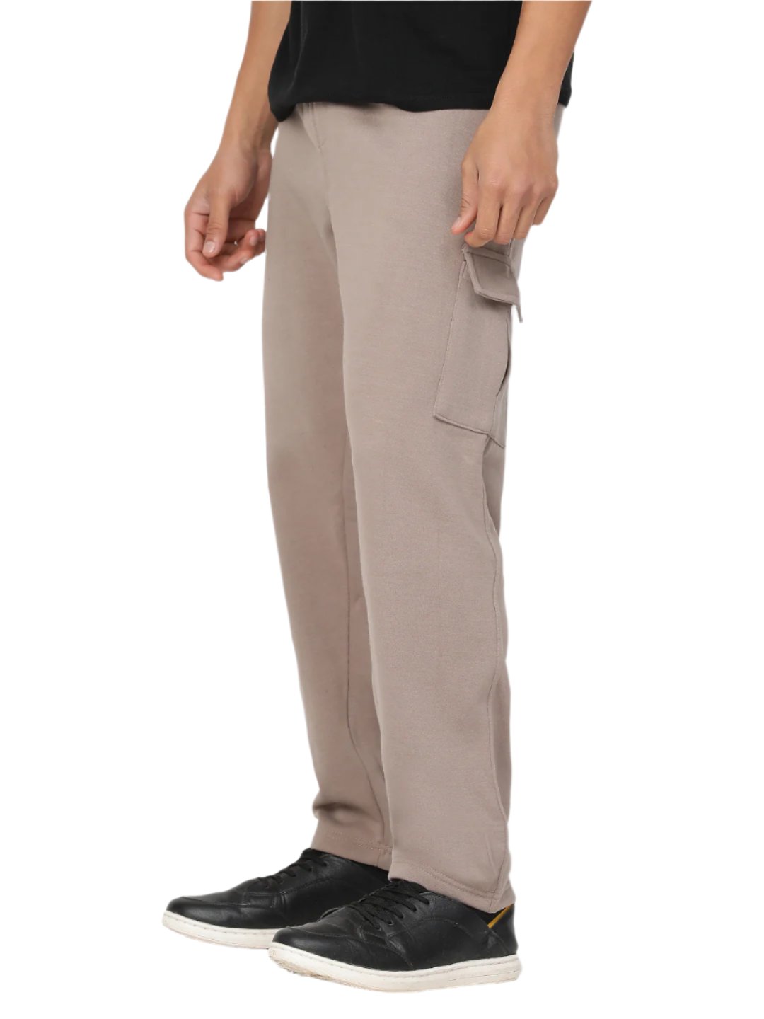 Hemsters Pinkish Grey Track Pant For Men