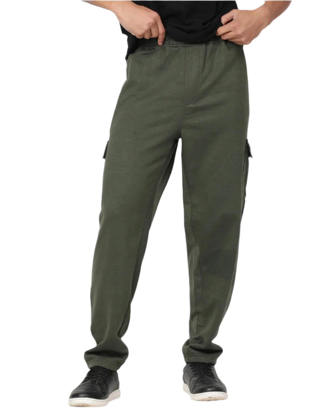 Hemsters Sage Green Track Pant For Men