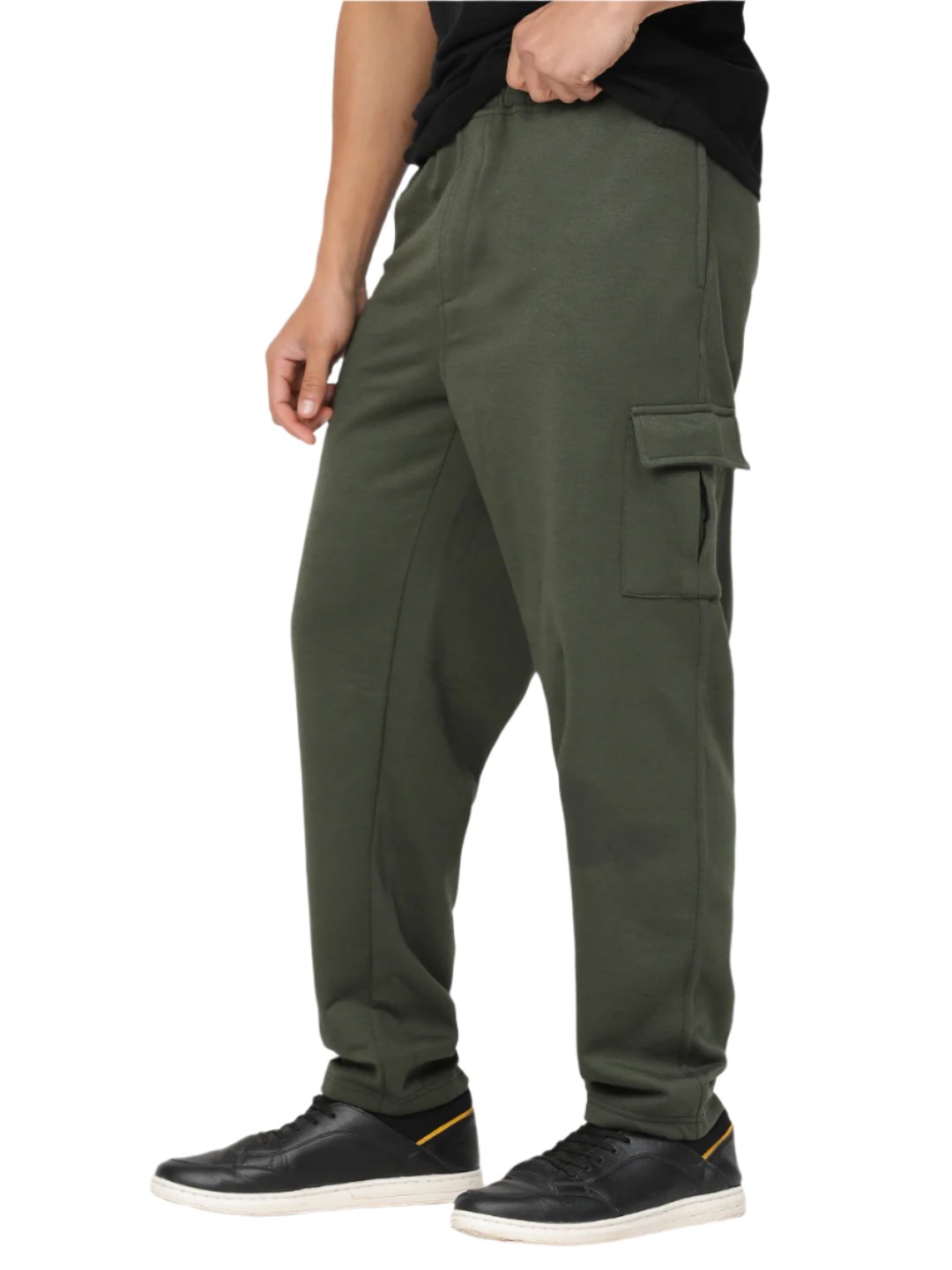 Hemsters Sage Green Track Pant For Men