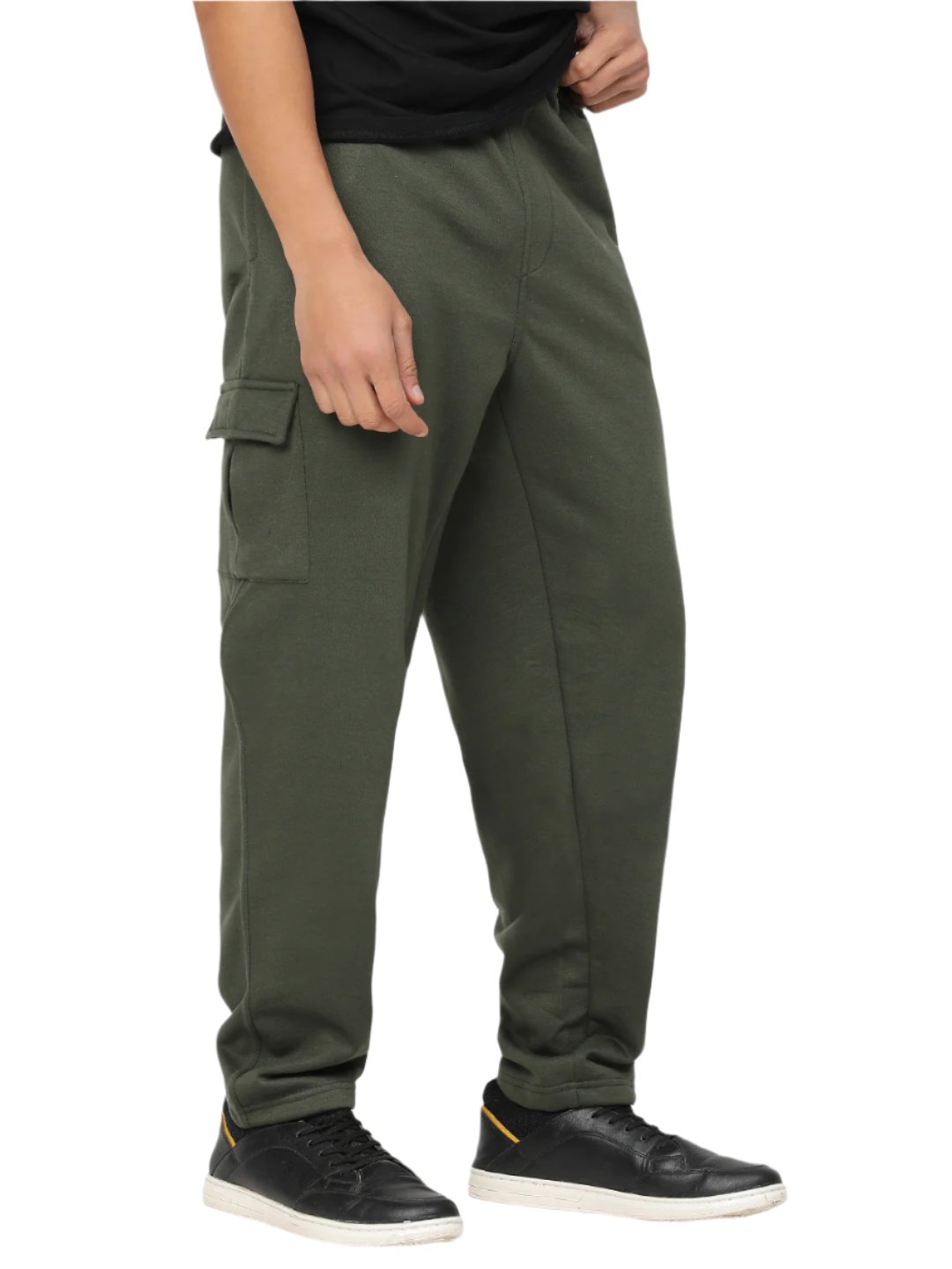 Hemsters Sage Green Track Pant For Men