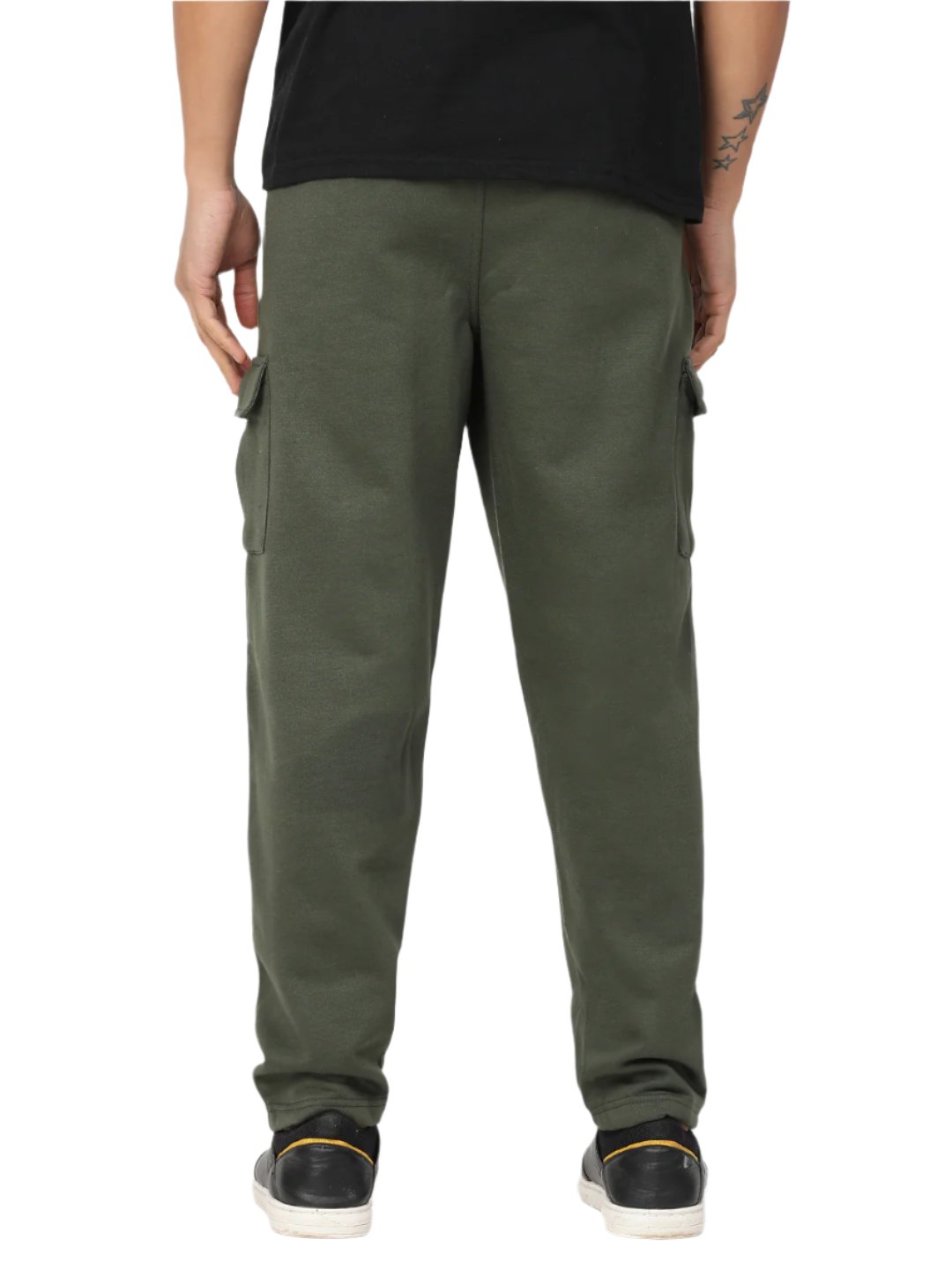 Hemsters Sage Green Track Pant For Men