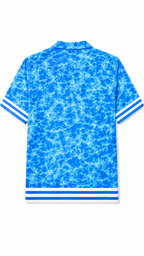Tie Dye Blue Printed Shirt