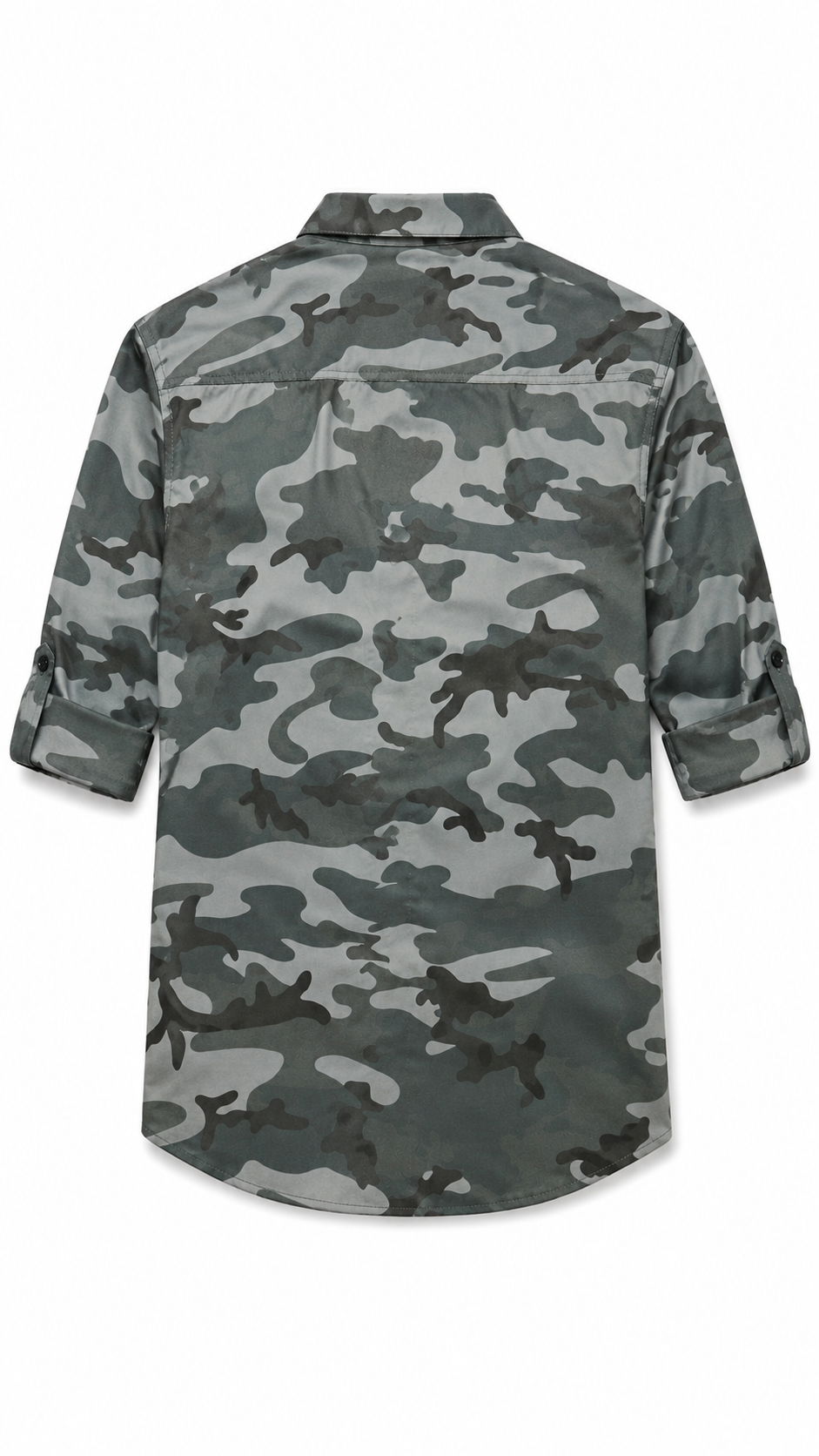Camouflage Print Half Sleeve Shirt