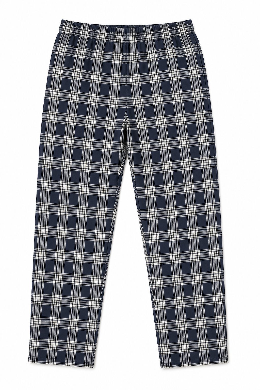 Blue & White Checks Lounge Pants