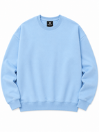 Blue Knitted Full Sleeve Sweatshirt