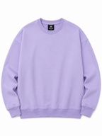 Lavender Knitted Full Sleevs Sweatshirt