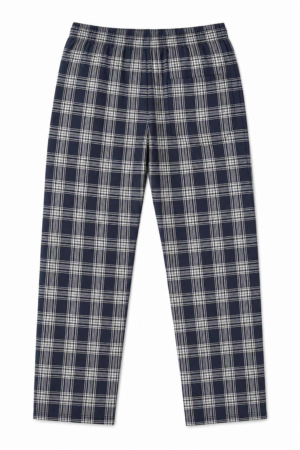 Blue & White Checks Lounge Pants