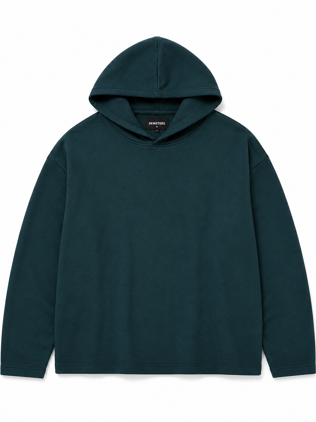 Hemsters dark green Full Sleeve Relaxed Fit Hoodie For Men