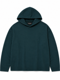 Hemsters dark green Full Sleeve Relaxed Fit Hoodie For Men