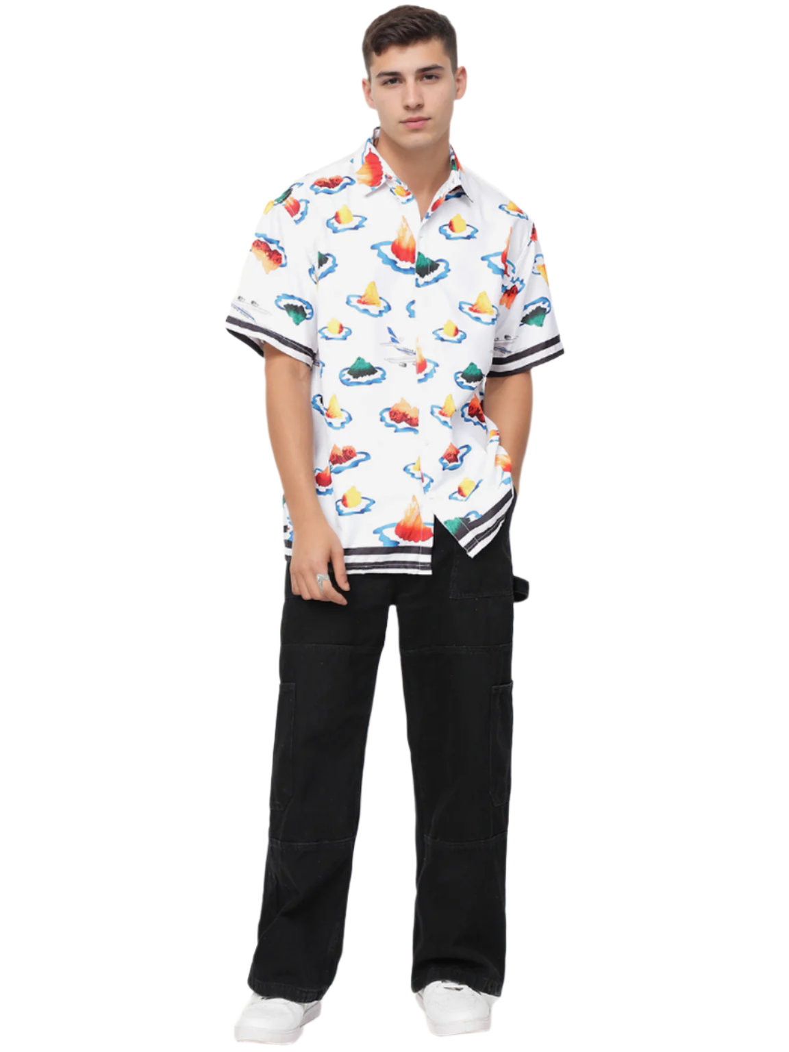 Hemsters Conversational Printed shirt for mens