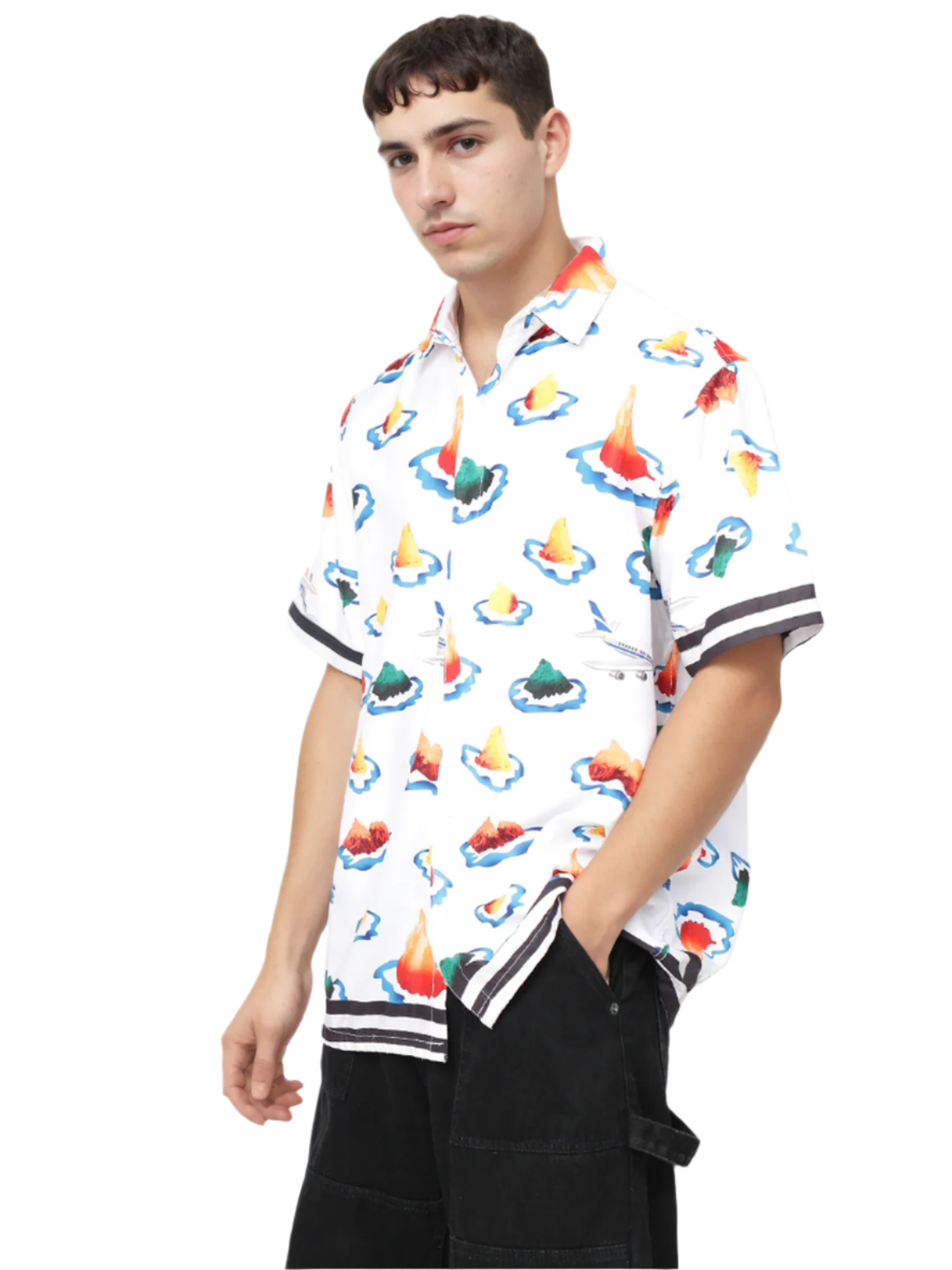 Hemsters Conversational Printed shirt for mens