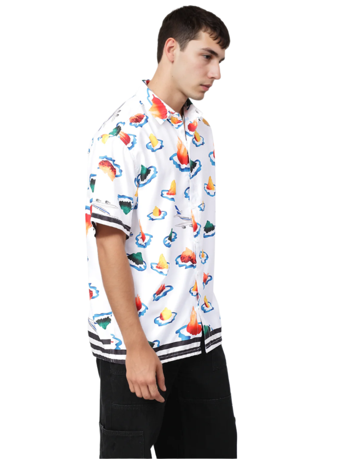 Hemsters Conversational Printed shirt for mens