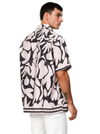 Floral Print Half Sleeve Relaxed Shirt
