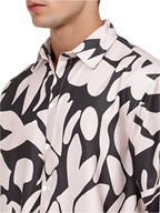 Floral Print Half Sleeve Relaxed Shirt