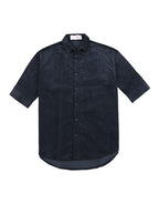 Hemsters Dark Grey Half Sleeve Relaxed Shirt
