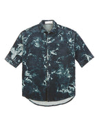 Hemsters Tie Die Corduroy Half Sleeve Shirt