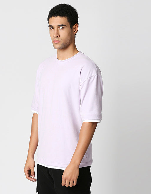 Hemsters Lilac Relaxed Fit Tshirt