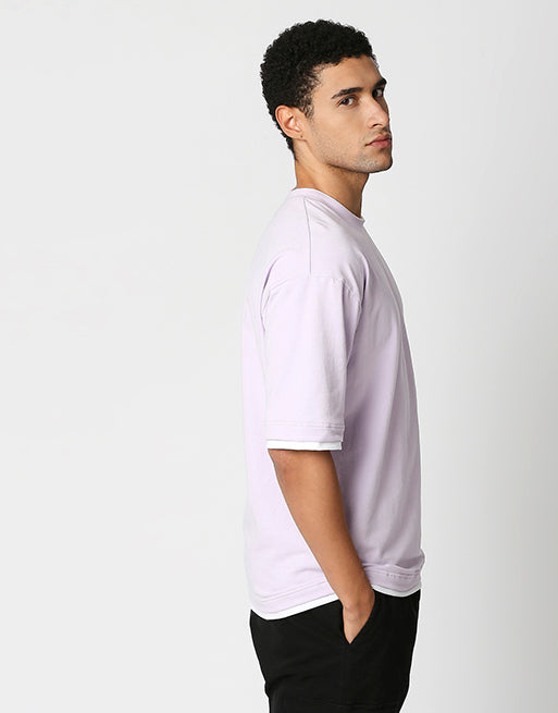 Hemsters Lilac Relaxed Fit Tshirt