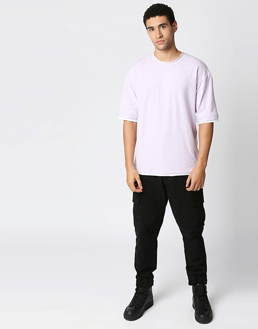 Hemsters Lilac Relaxed Fit Tshirt