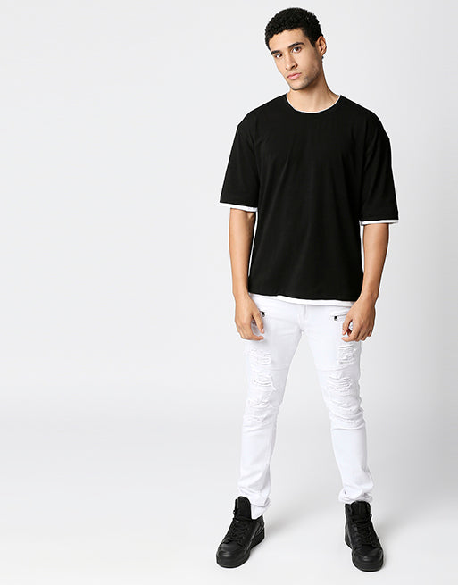Hemsters Relaxed Fit Half Sleeve Tshirt