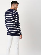 Stripe Full Sleeve Sweatshirt