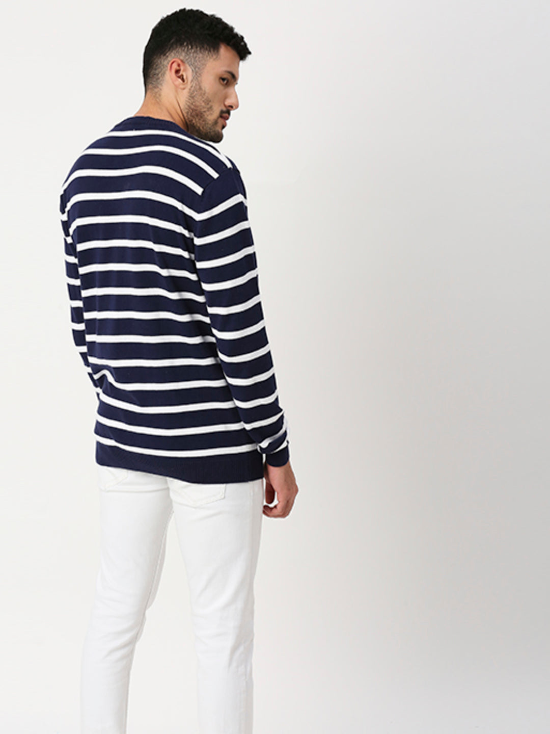 Hemsters Stripe Full Sleeve Sweatshirt