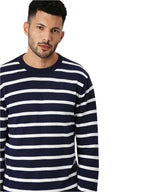 Stripe Full Sleeve Sweatshirt