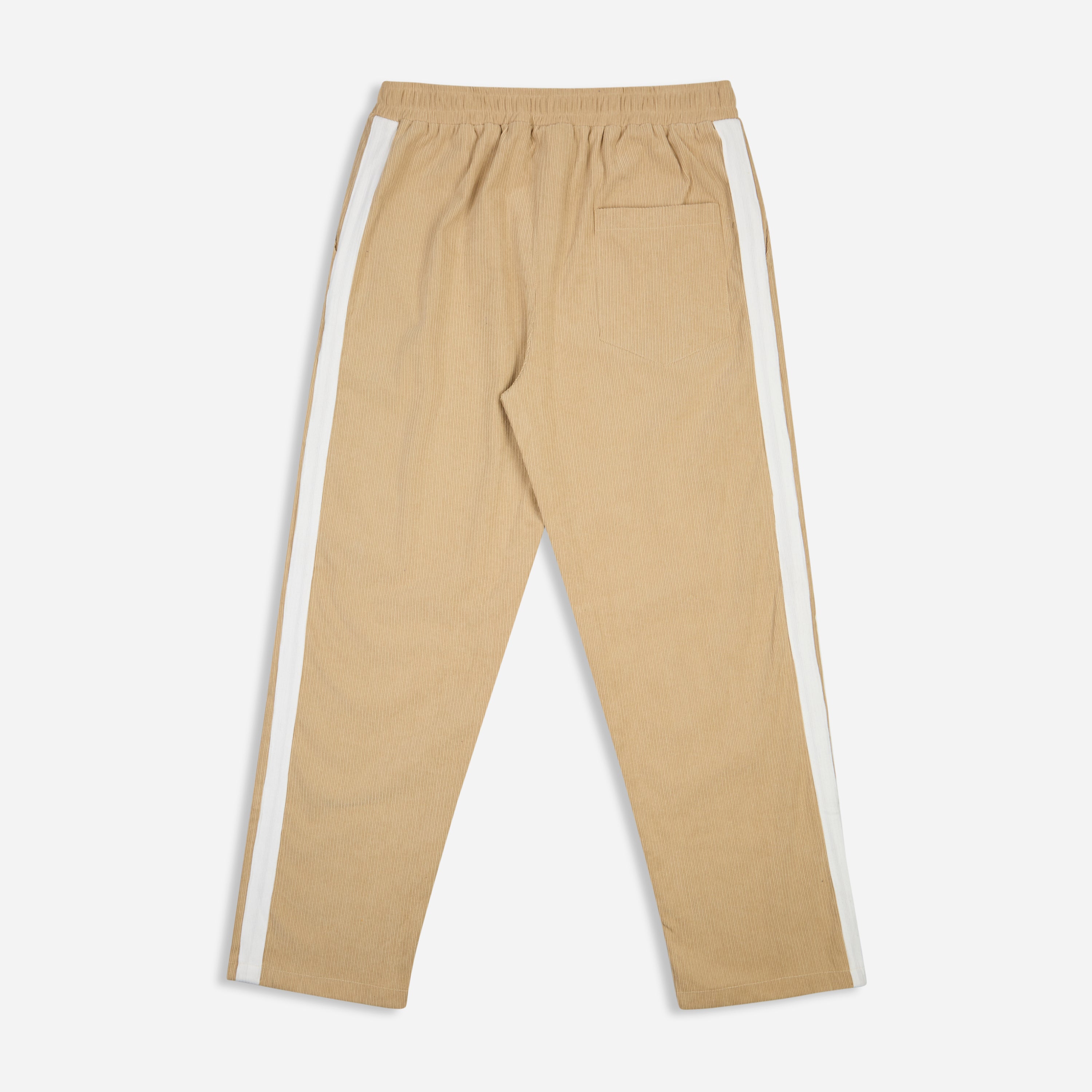 Beige Corduroy Pants For Mens