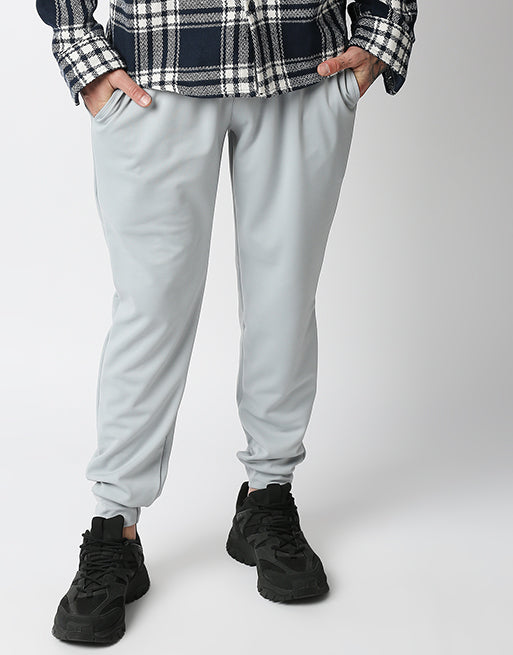 Hemsters Light Grey Sweatpants For Men